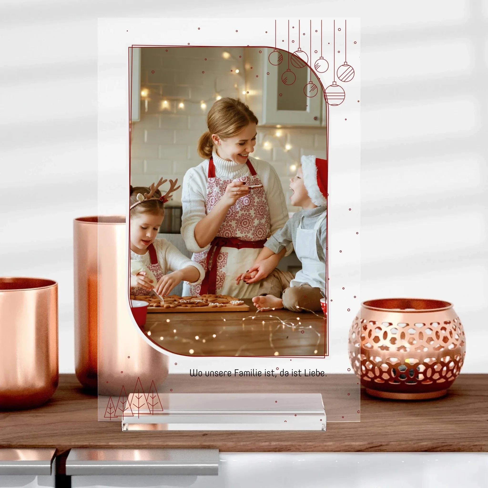 Christmas Aufsteller aus Glas - Image 2
