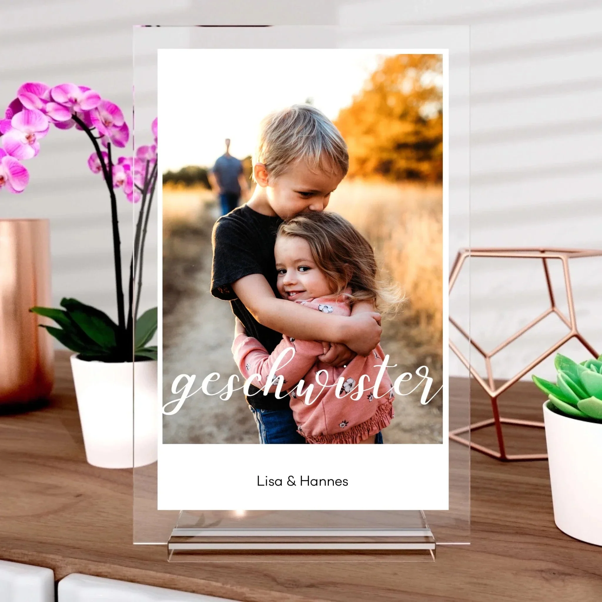 Familien-Aufsteller aus Glas - Image 3