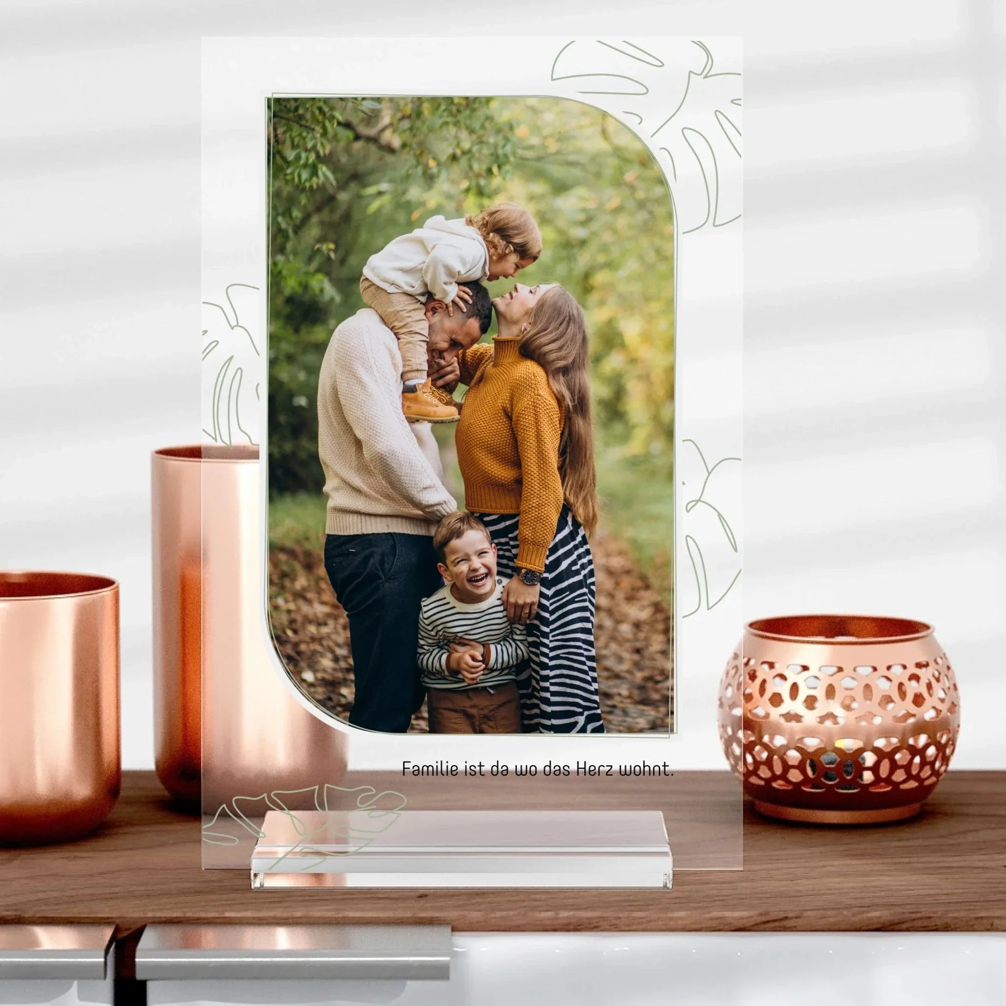 Family Aufsteller aus Glas - Image 2