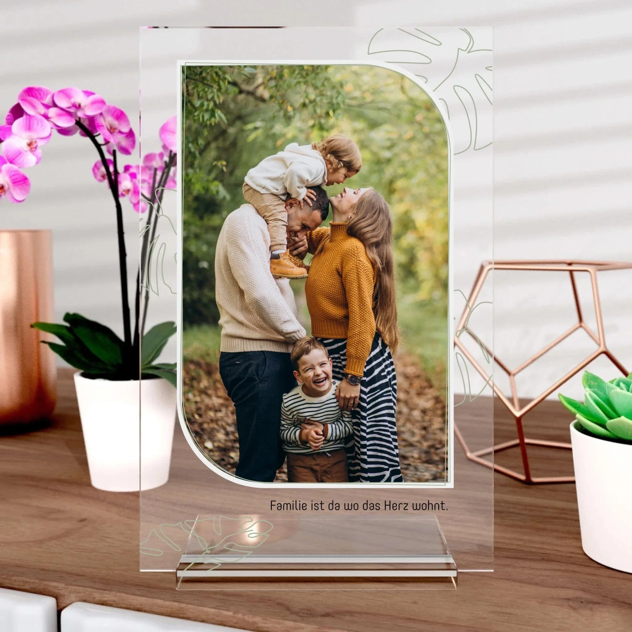 Family Aufsteller aus Glas - Image 3