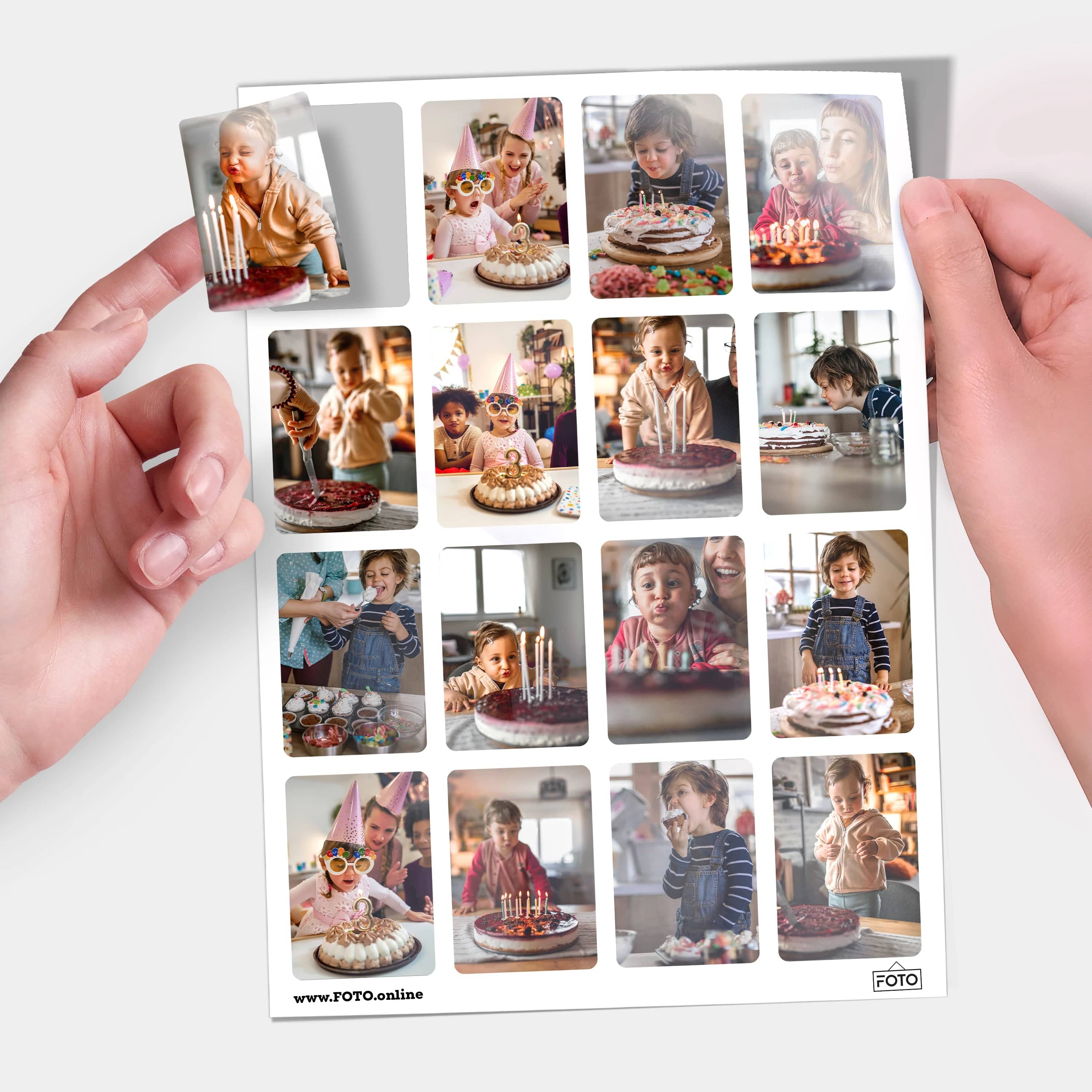 Selbstklebende Fotosticker online bestellen: rund, quadratisch & Herzform - Image 21