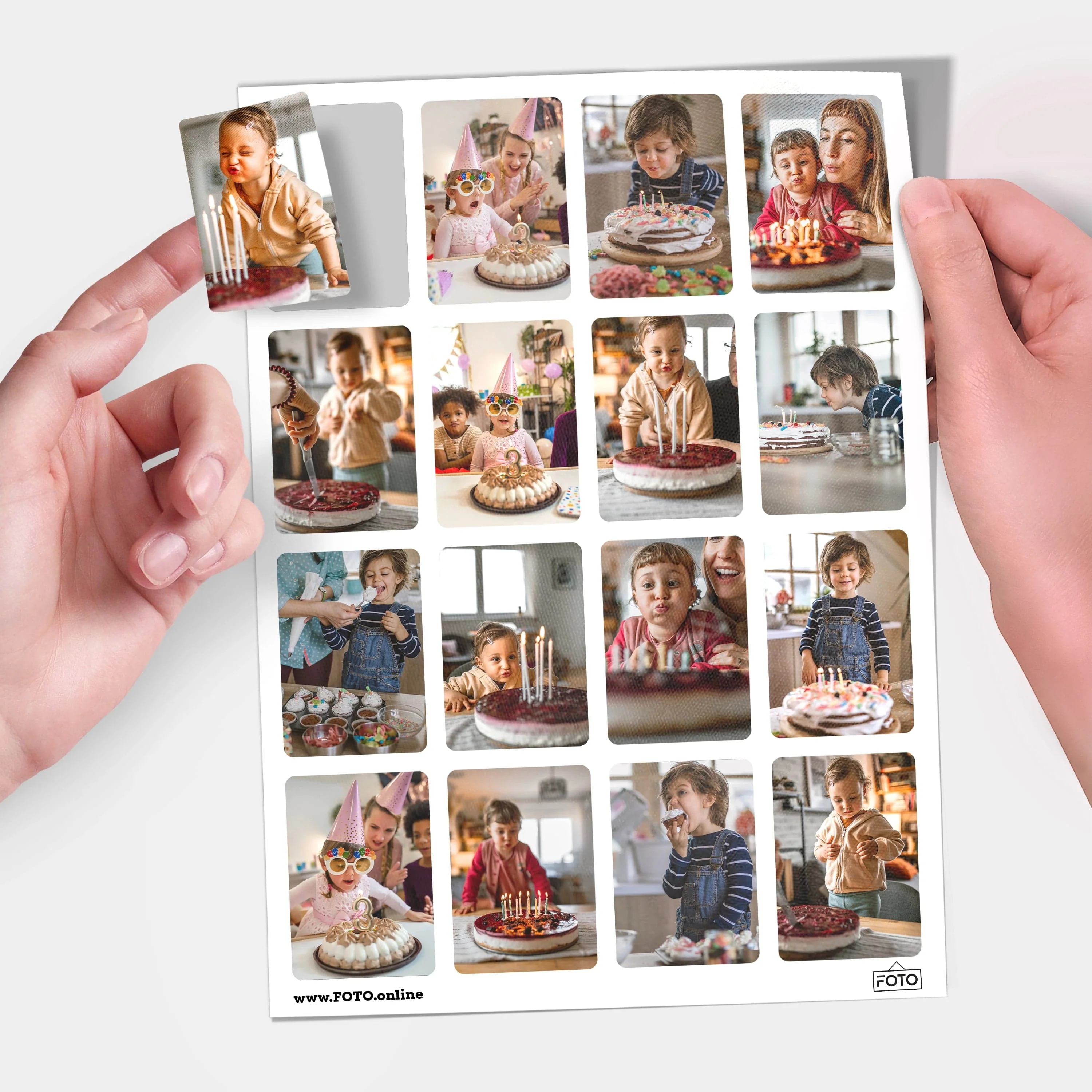 Selbstklebende Fotosticker online bestellen: rund, quadratisch & Herzform - Image 22