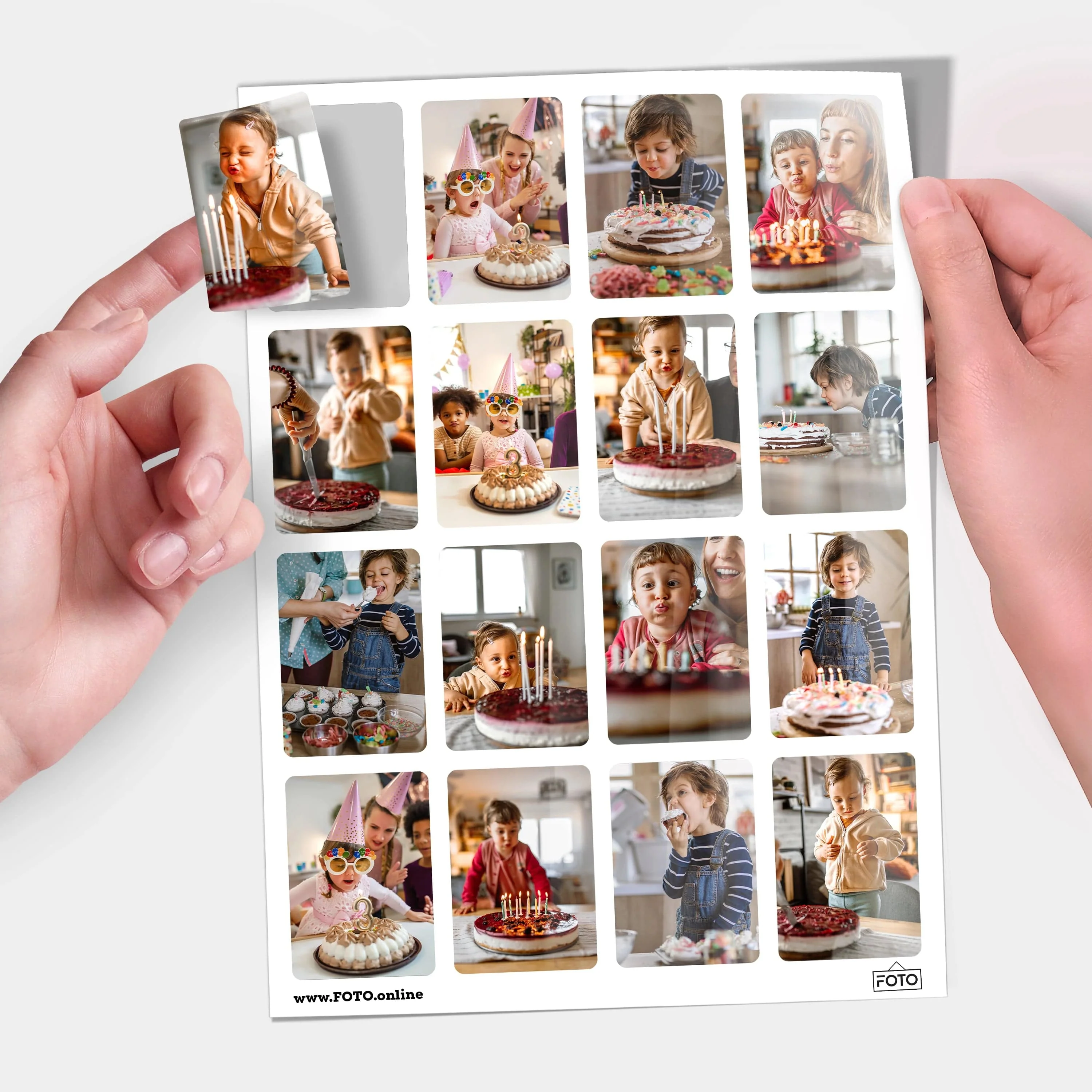 Selbstklebende Fotosticker online bestellen: rund, quadratisch & Herzform - Image 25