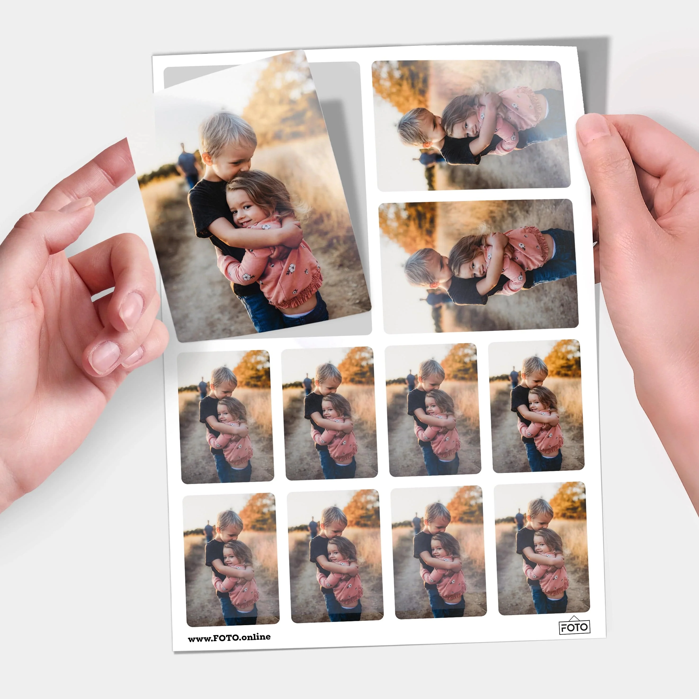 Selbstklebende Fotosticker online bestellen: rund, quadratisch & Herzform - Image 5