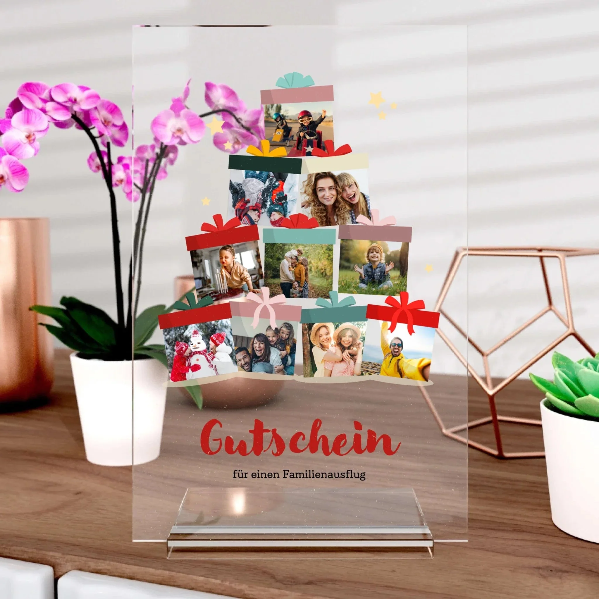Geschenk Aufsteller aus Glas - Image 3