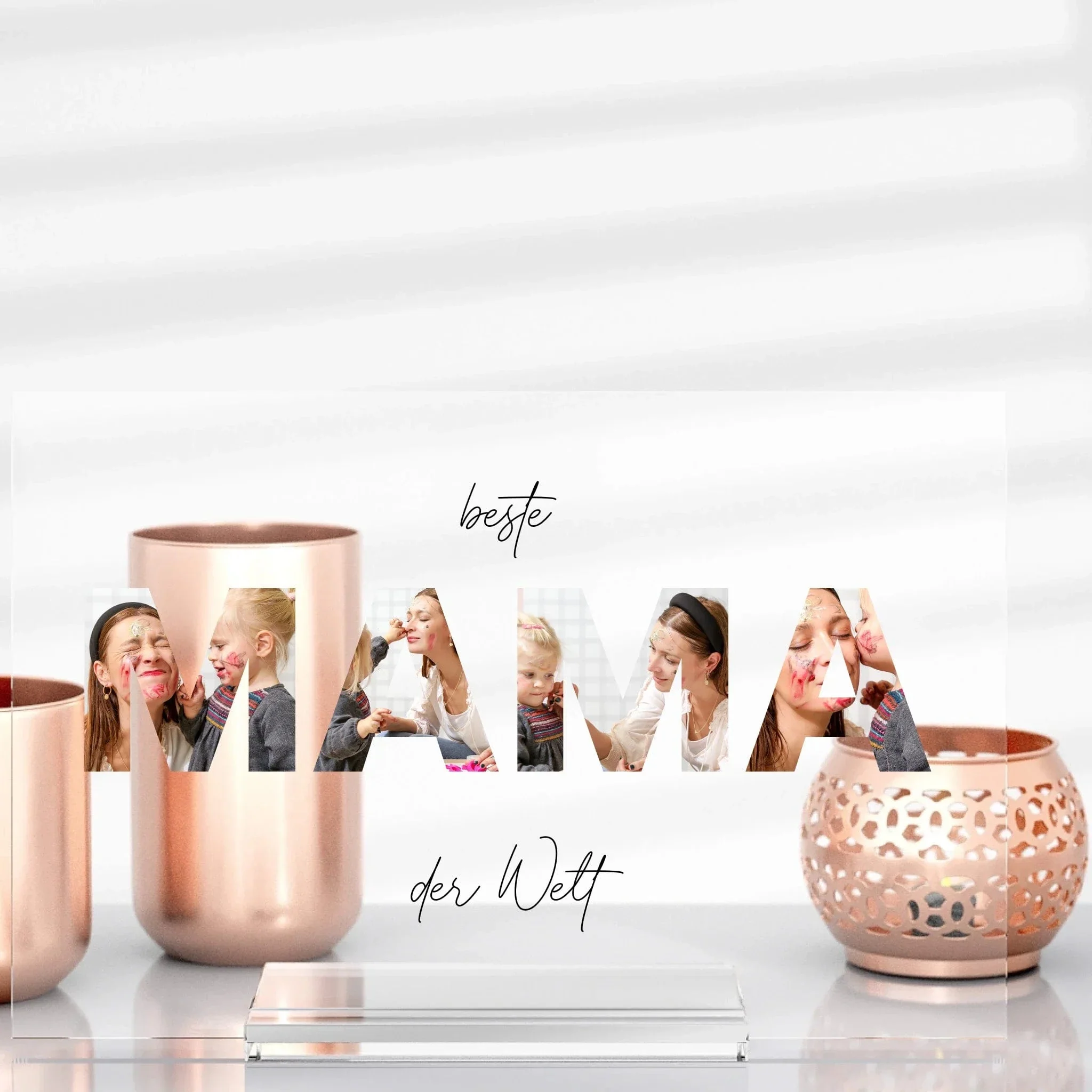 Mama Bild-Aufsteller aus Glas - Image 4