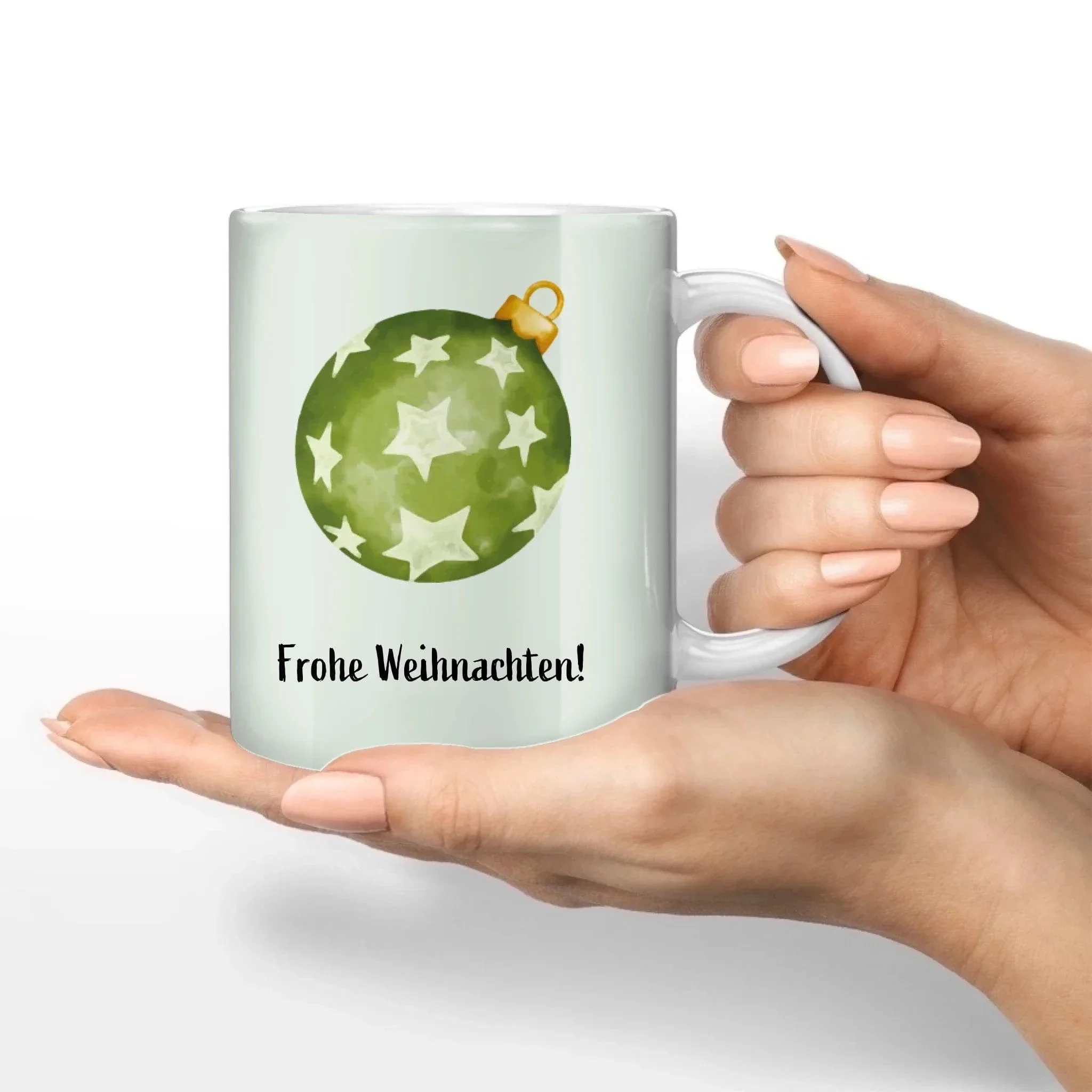 Motivtasse "Christbaumkugel"