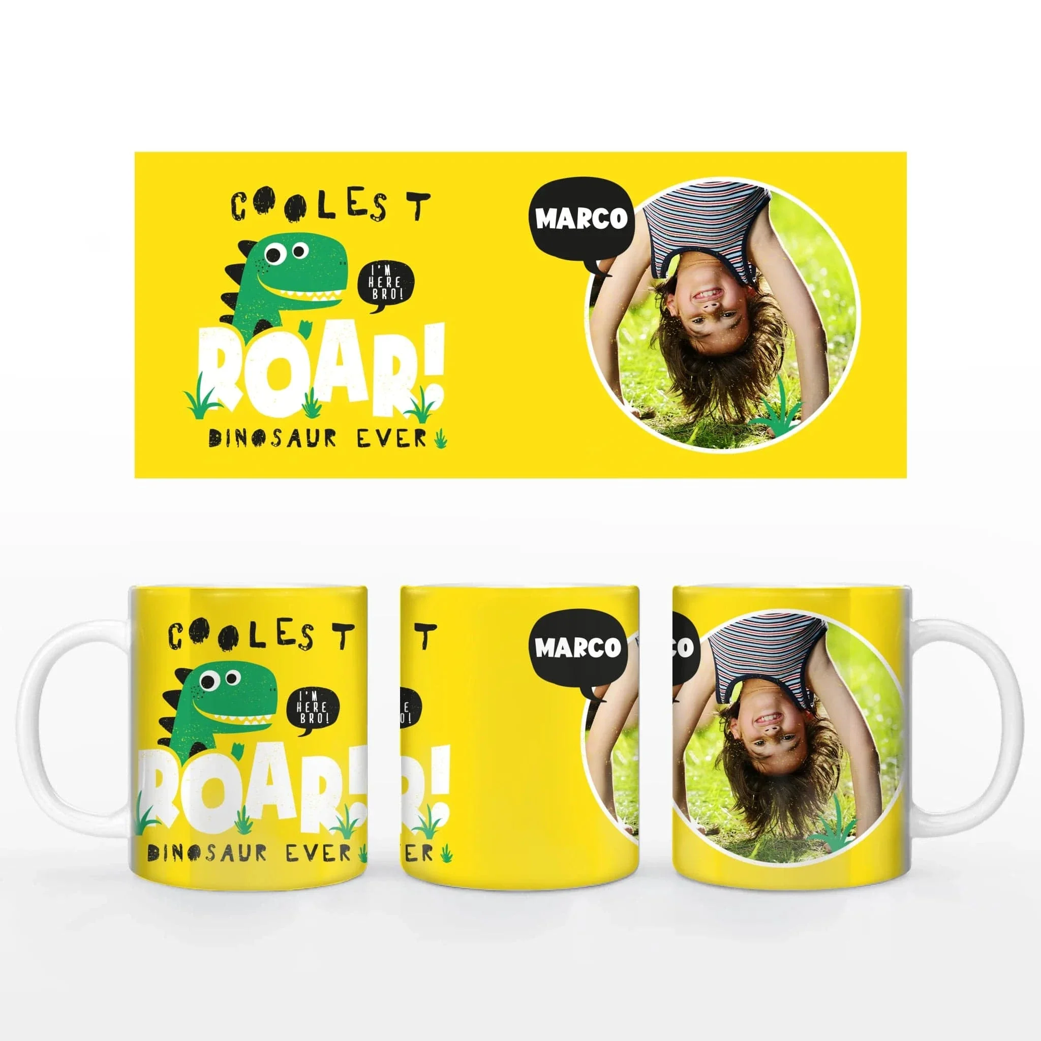 Motivtasse "Dino" - Image 4