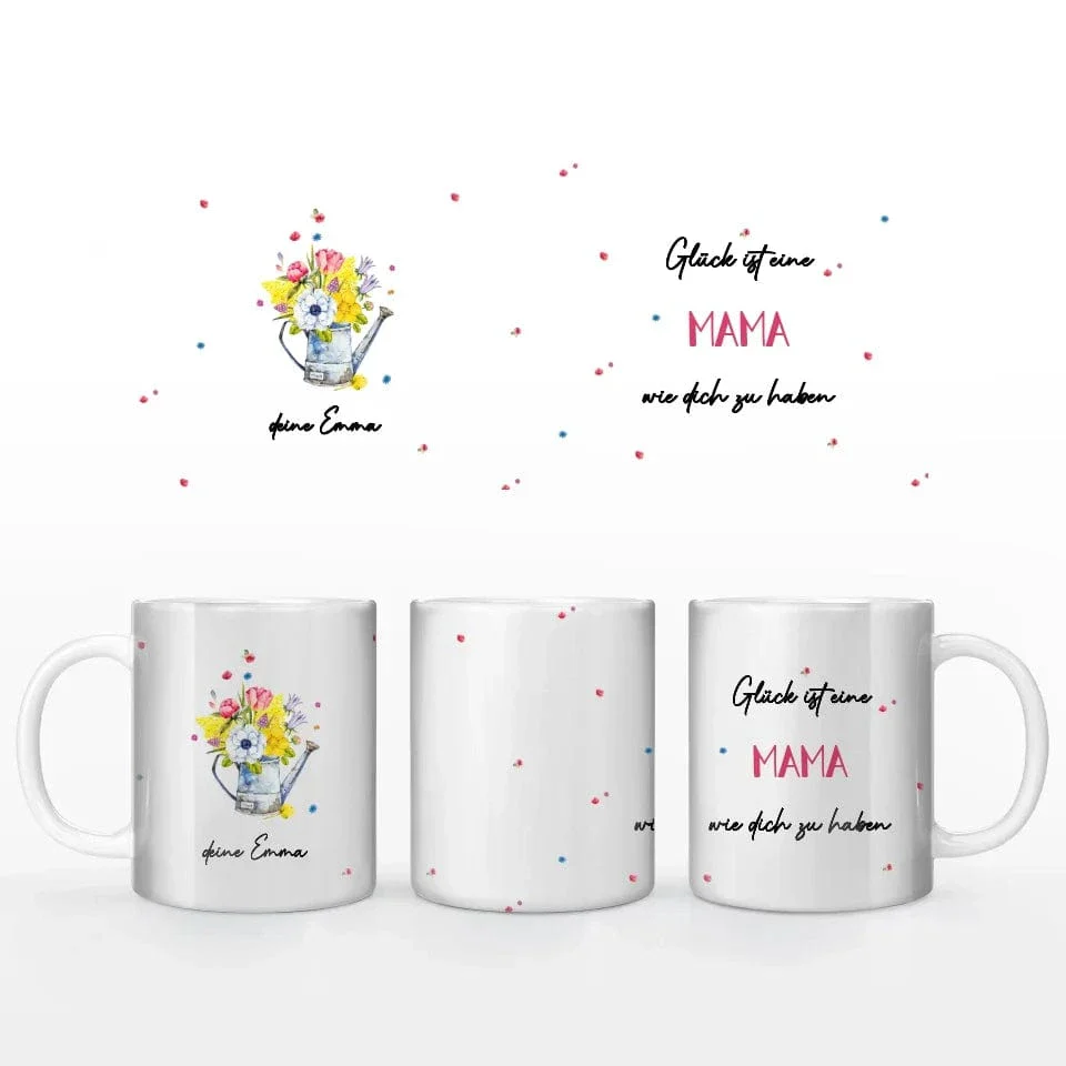 Motivtasse Muttertag "Blümchen Gießkanne" - Image 4