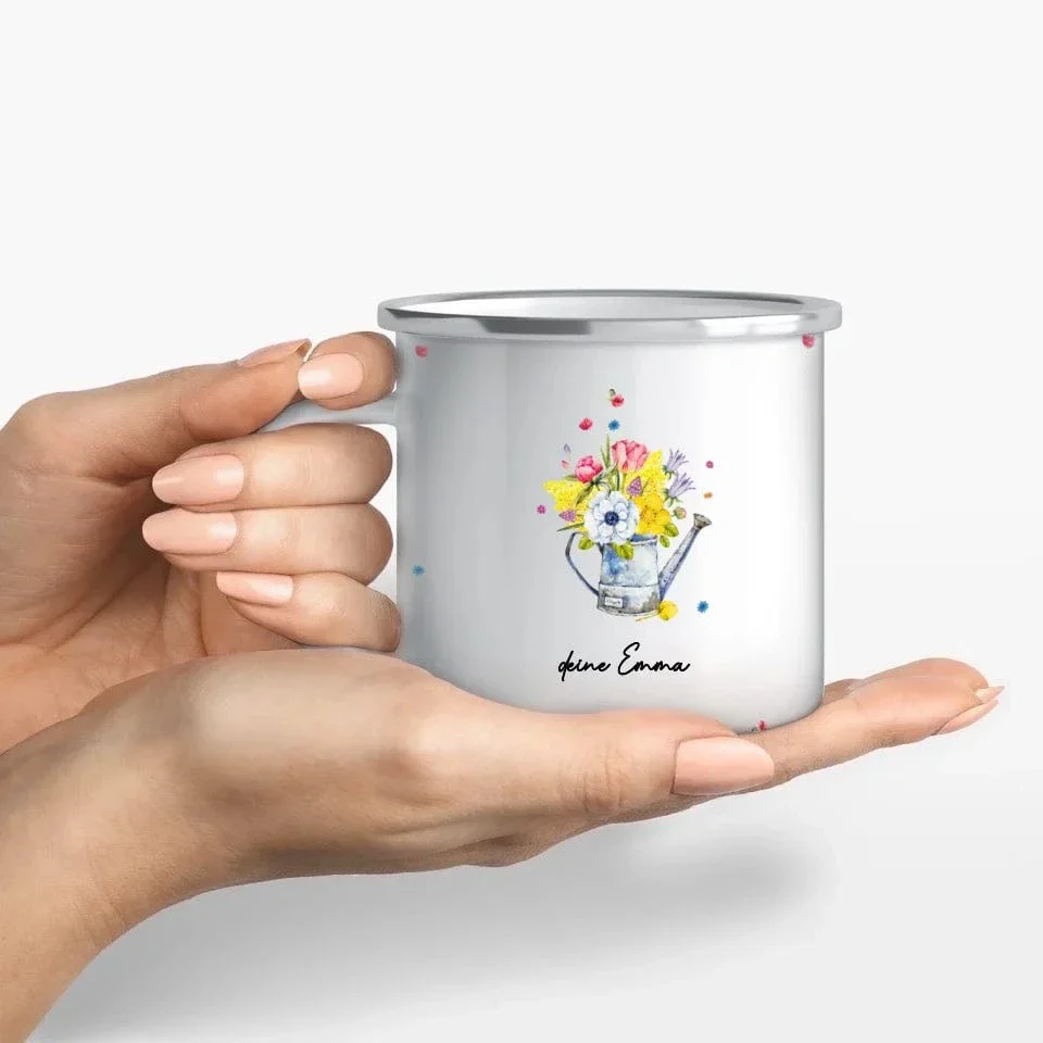 Motivtasse Muttertag "Blümchen Gießkanne" - Image 9