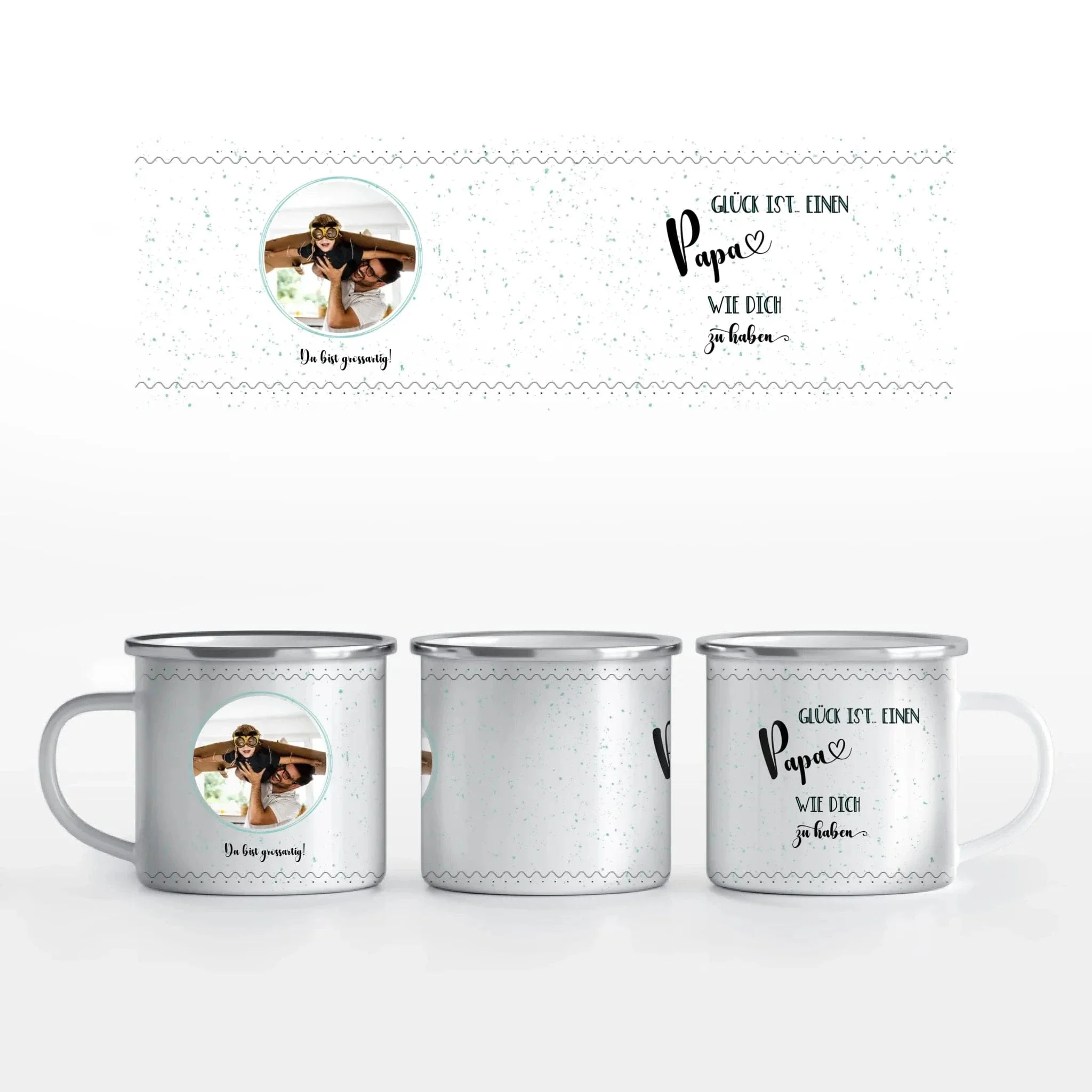 Motivtasse Vatertag "Glück" - Image 12