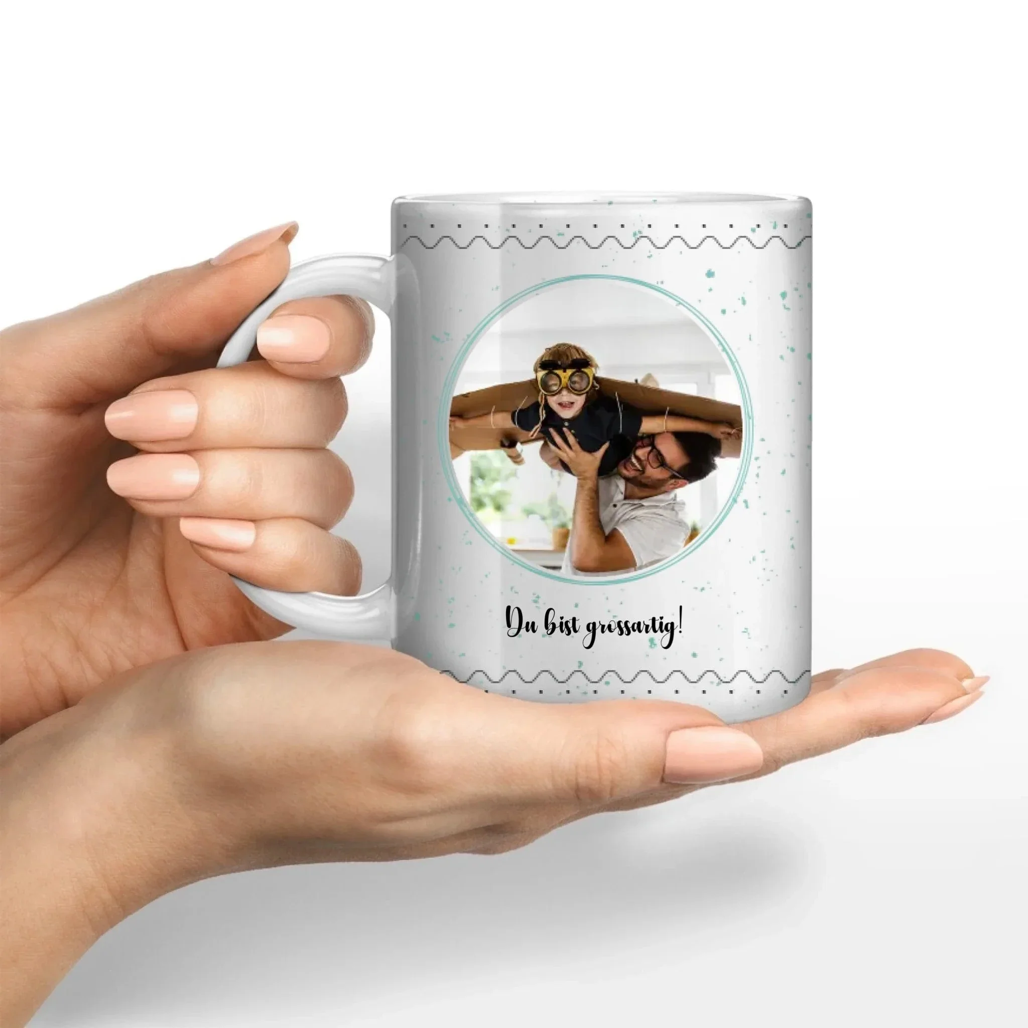 Motivtasse Vatertag "Glück" - Image 3