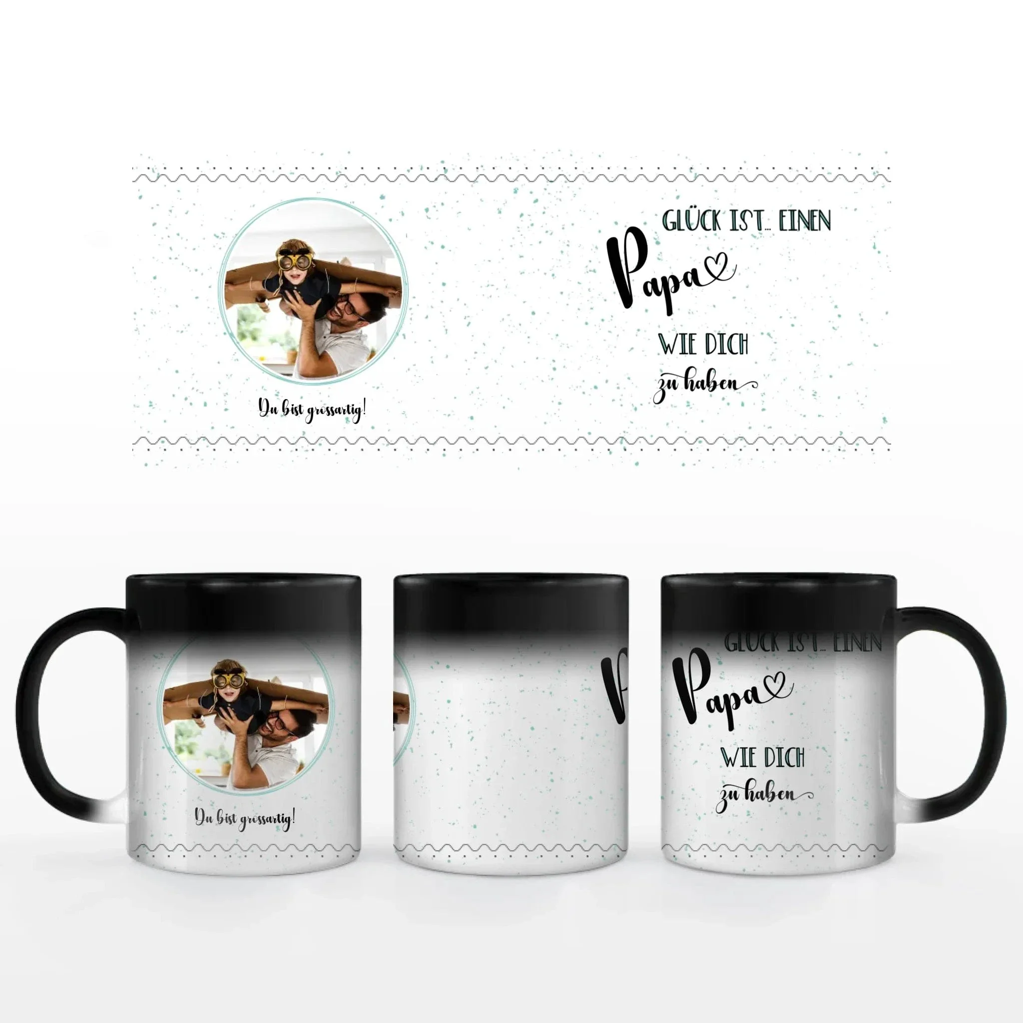 Motivtasse Vatertag "Glück" - Image 8