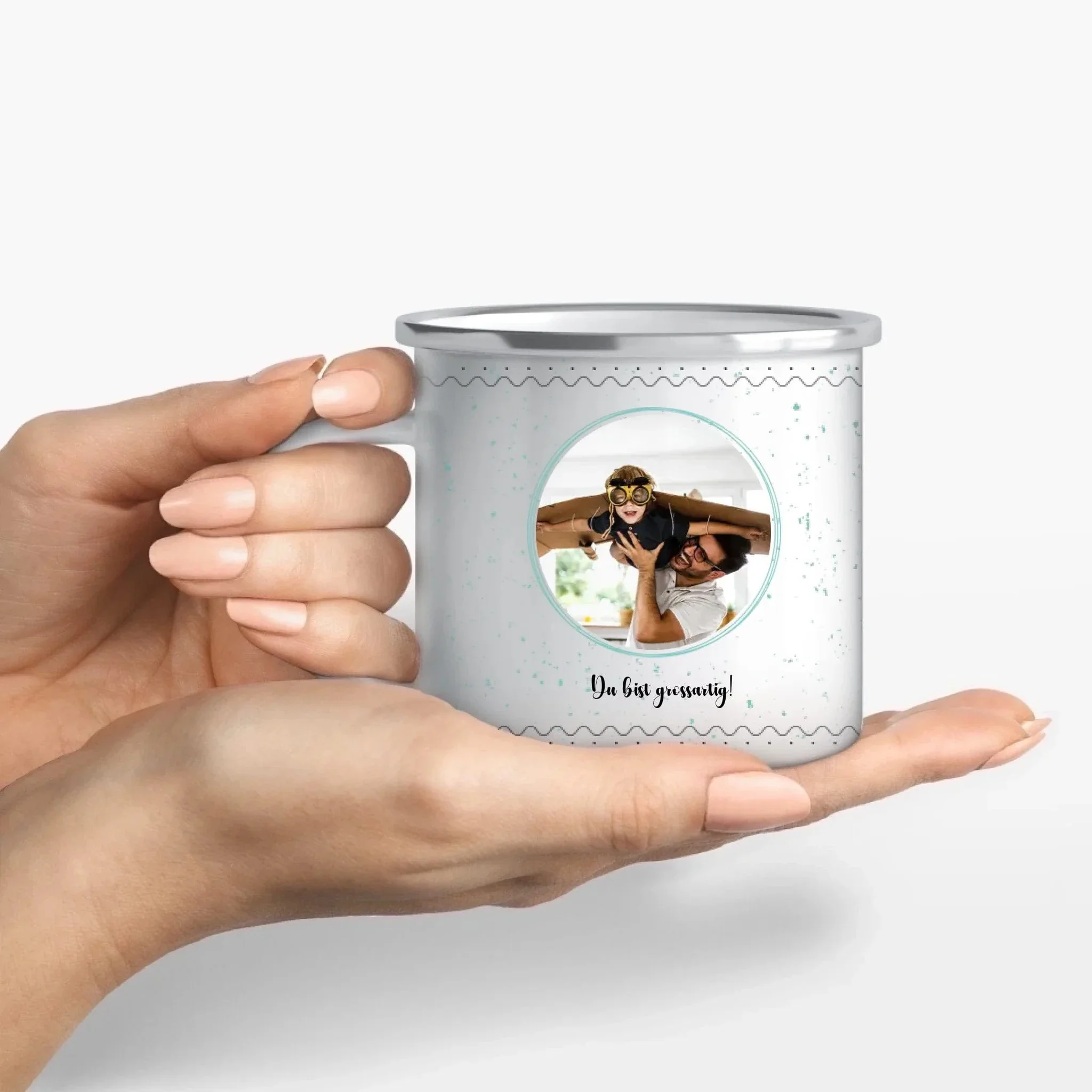 Motivtasse Vatertag "Glück" - Image 9