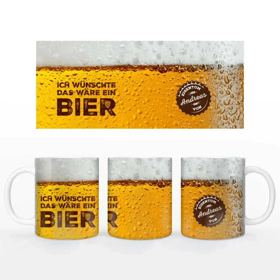 Motivtasse "Wunsch-Bier" - Image 4
