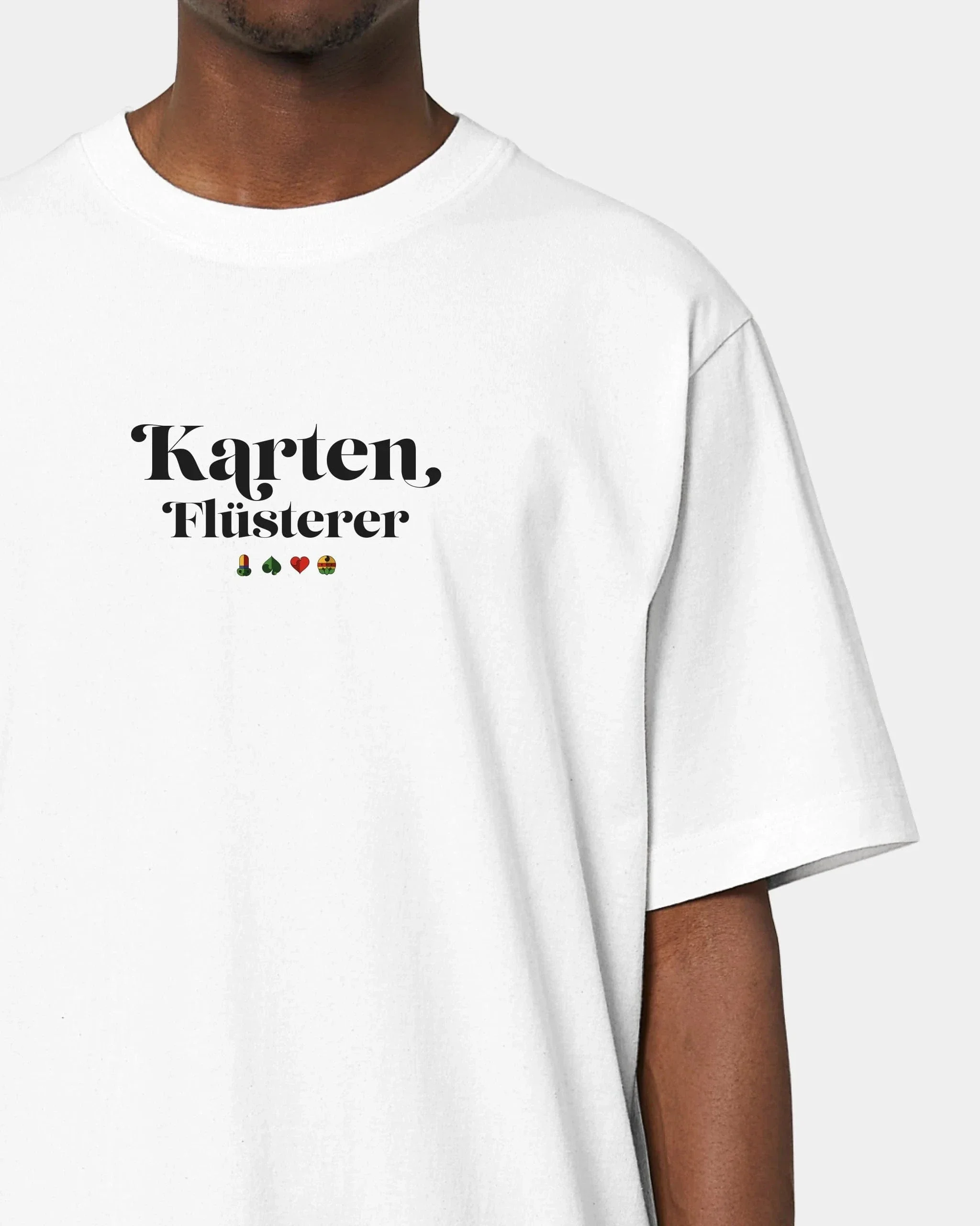 Personalisiertes T-Shirt "Karten Flüsterer" - Image 31