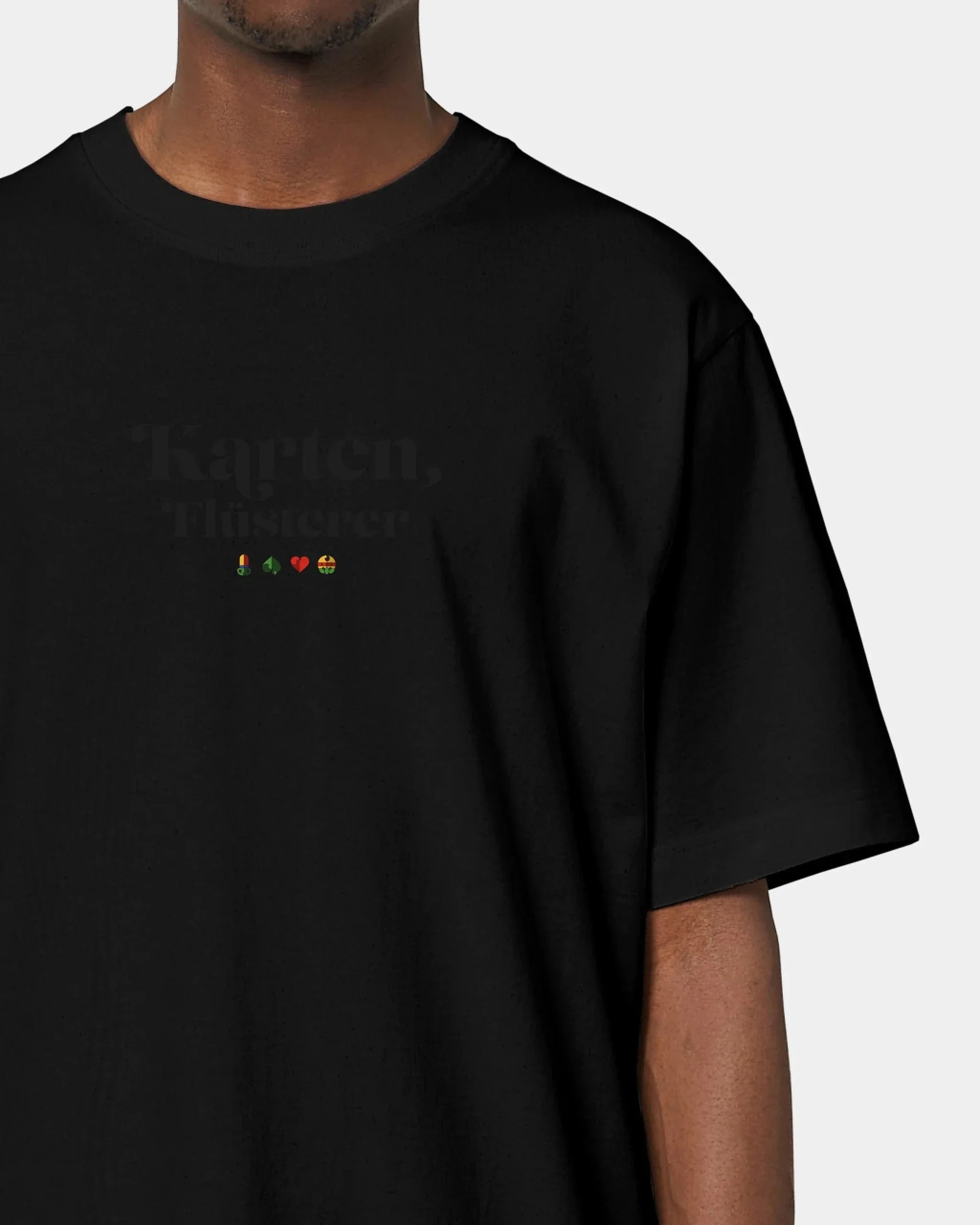 Personalisiertes T-Shirt "Karten Flüsterer" - Image 41