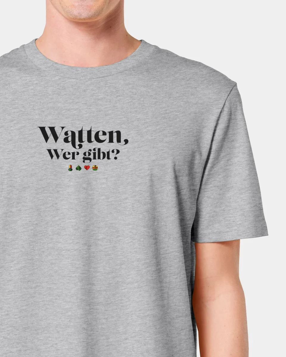 Personalisiertes T-Shirt "Watten - Wer gibt?" - Image 26