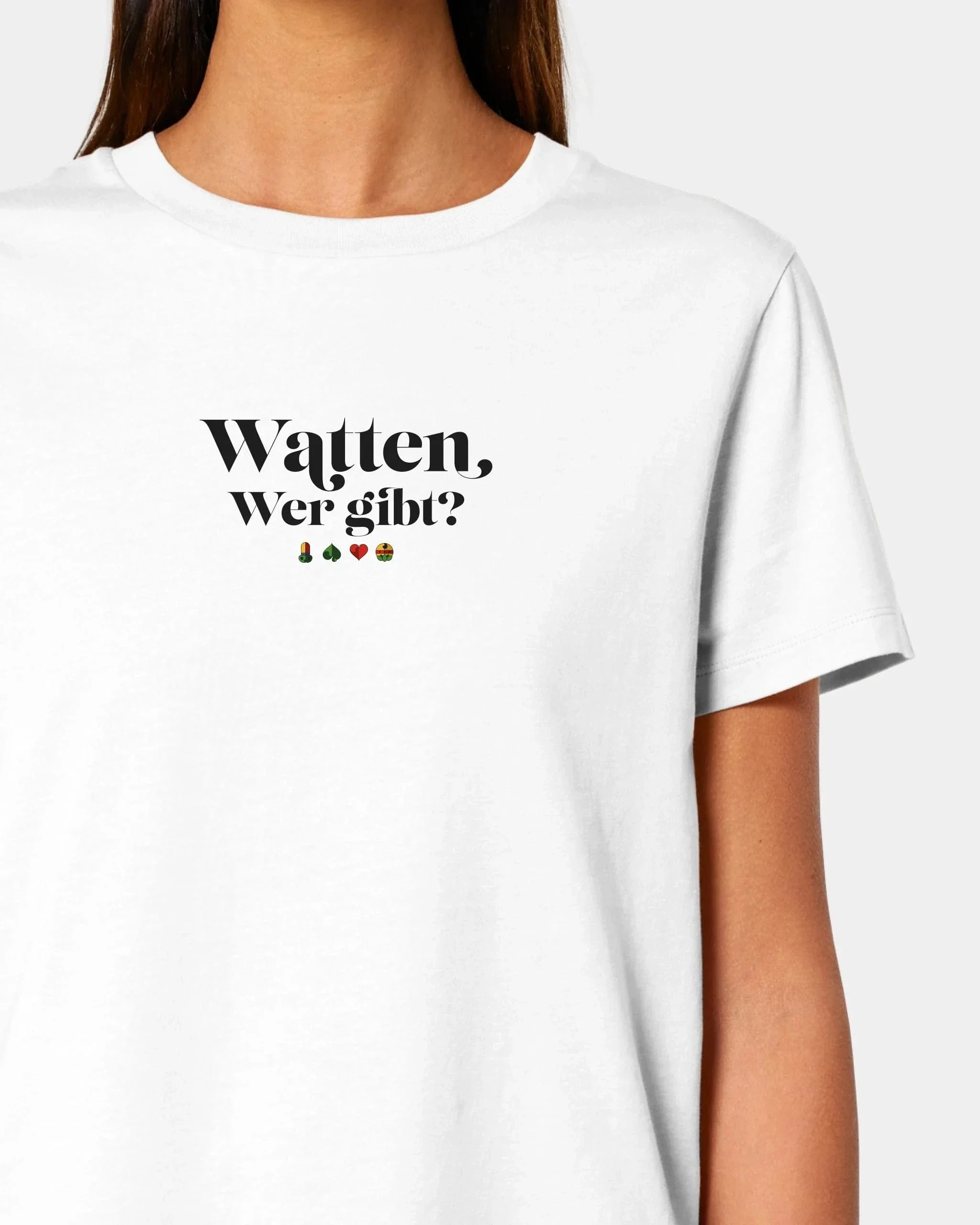 Personalisiertes T-Shirt "Watten - Wer gibt?" - Image 61