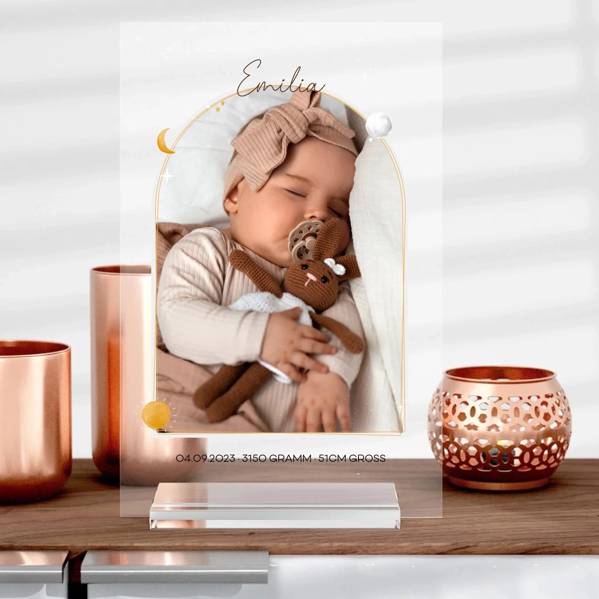 Sternchen Baby Aufsteller aus Glas - Image 2