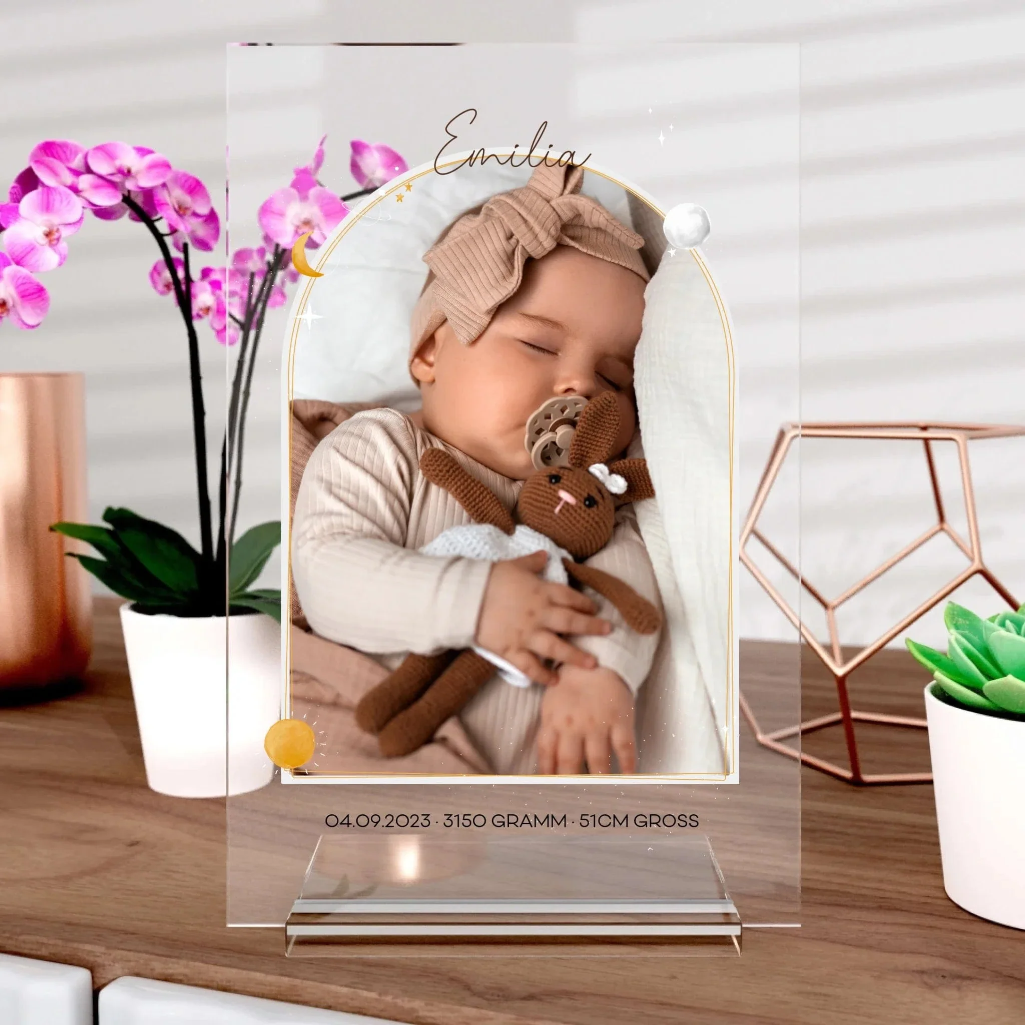 Sternchen Baby Aufsteller aus Glas - Image 3