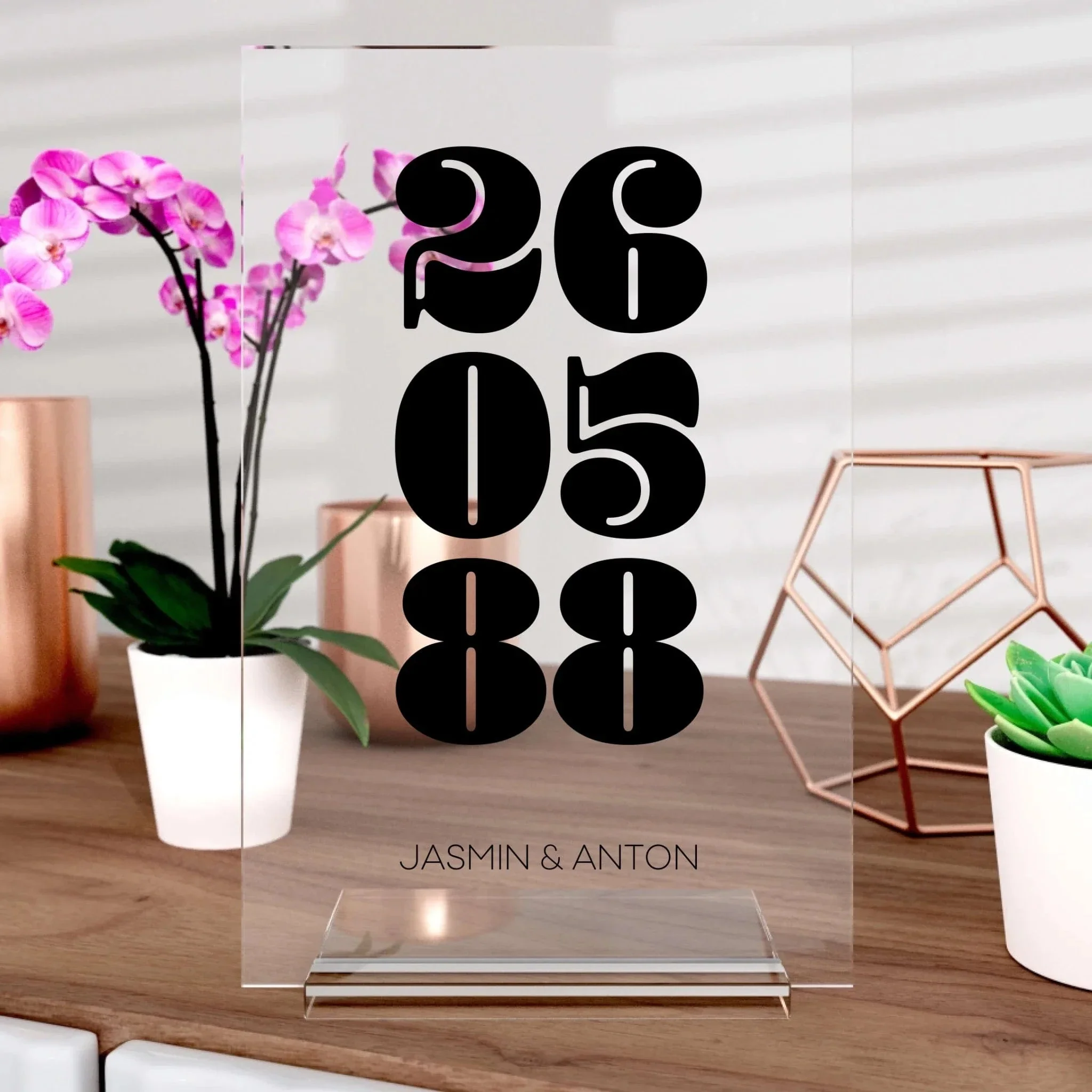 Unser-Datum Cover aus Glas - Image 3