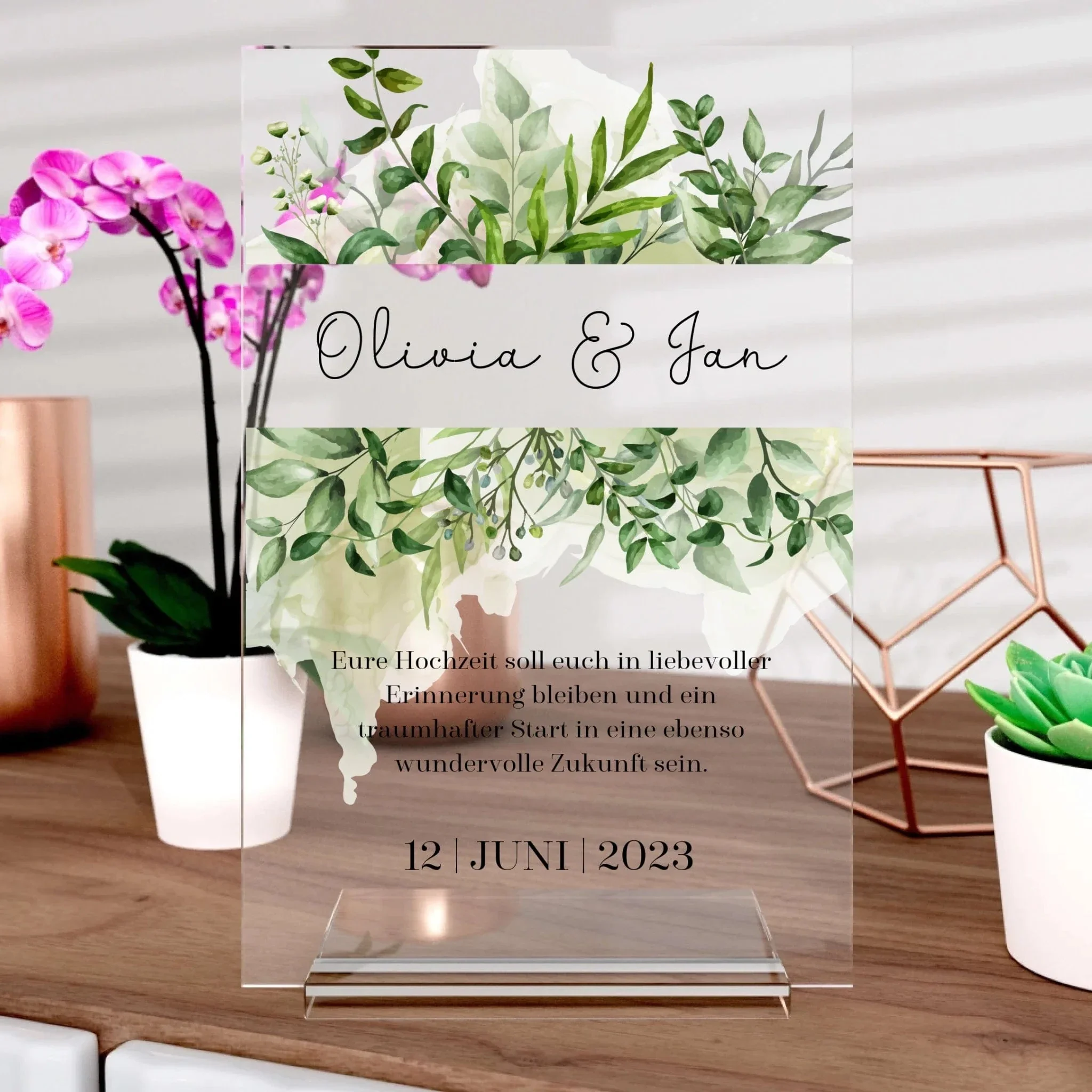 Wedding Memory aus Glas - Image 3